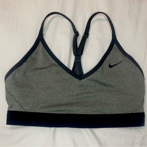 Nike sports bra Size s. Gray and black